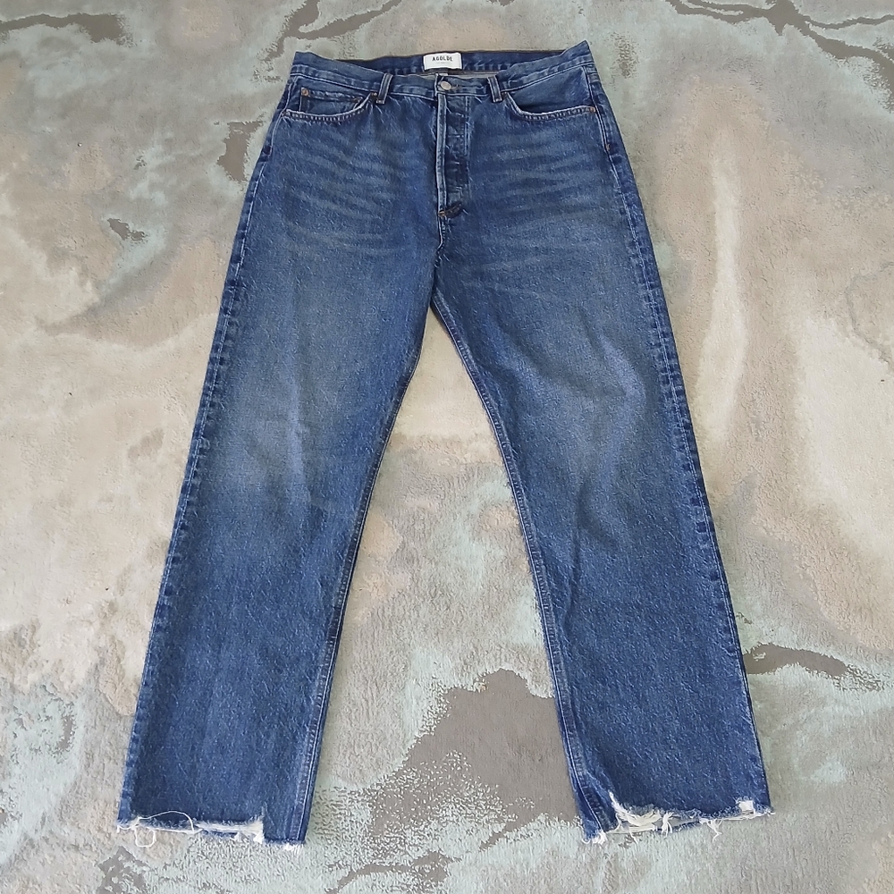 AGOLDE 90'S PINCH WAIST HIGH RISE STRAIGHT